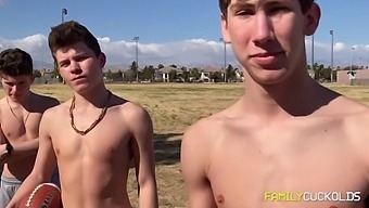 Intense And Taboo Encounter Between A Married Woman And Twin Brothers