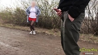 Unwittingly Exposing Myself In A Public Park, A Curious Mom Takes Notice Of My Arousal, Captured On A Covert Camera For Your Viewing Pleasure!