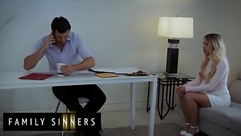 Khloe Kapri Struggles With Desire For Her Step Uncle (Jay Smooth) In Office Setting - Sinful Family Affairs