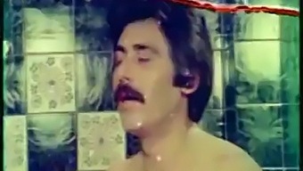 Turkish Couple'S Passionate Kiss And Sensual Tit Play