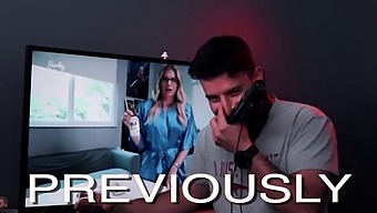 Teen With Big Natural Tits Gets Fucked While Sitting At Desk