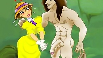 Tarzan And Jane'S Wild Orgy In The Jungle