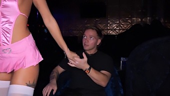 A Sexy Stripper Satisfies A Well-Endowed Vip Customer With A Steamy Performance