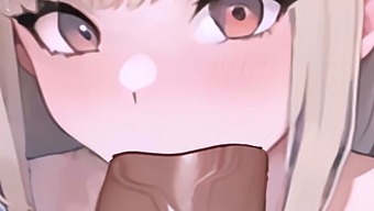 Get Mesmerized By This Stunning Hentai Cosplayer'S Oral Skills In A Pov Loop