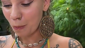 Indica Flower Gives A Hot And Heavy Blowjob In A Pov Video