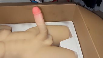 Amateur Female Enjoys Riding Sex Toy With Male Sex Doll