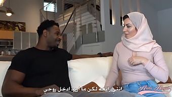 Brunette Jax Slyre'S Exclusive Production Featuring Alina Angel In A Hijab And Big Ass Action