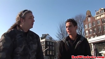 A Dutch Prostitute Gagging On A Big Cock And Receiving A Facial Cumshot