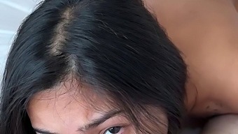 Asian Babe Gets Facial And Pussy Fucked In Pov Video
