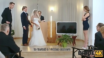 Hd Video Of A Stunning Bride Fucking In Wedding Dress