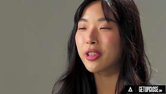 Elle Lee'S Intimate Self-Pleasure Journey: A Close-Up Exploration Of Female Orgasm