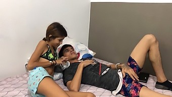 Young Teen Gets Naughty In My Bedroom For Some Intense Action