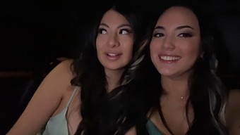 Voluptuous Latinas Cami Strella And Nika Venom Seduce Their Uber Driver For A Steamy Encounter