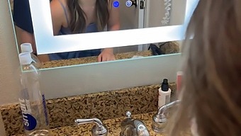 A Provocative Bridesmaid Secretly Indulges In Giving Me A Blowjob